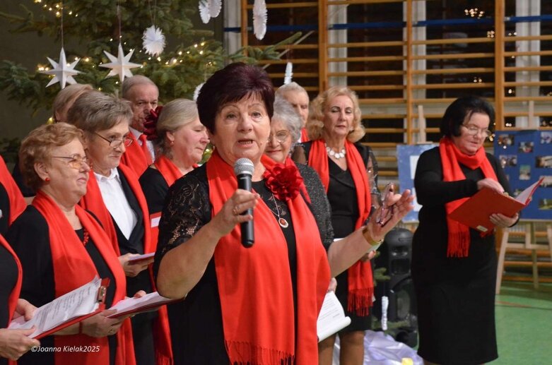  Wigilijny wieczór z Zespole Szkół w Głuchowie  