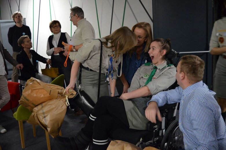  Kuba Jurzyk i skierniewiccy harcerze dla Natalii  