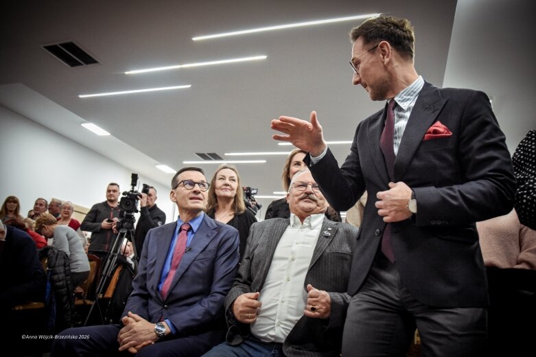 Spotkanie z Mateuszem Morawieckim w Głuchowie