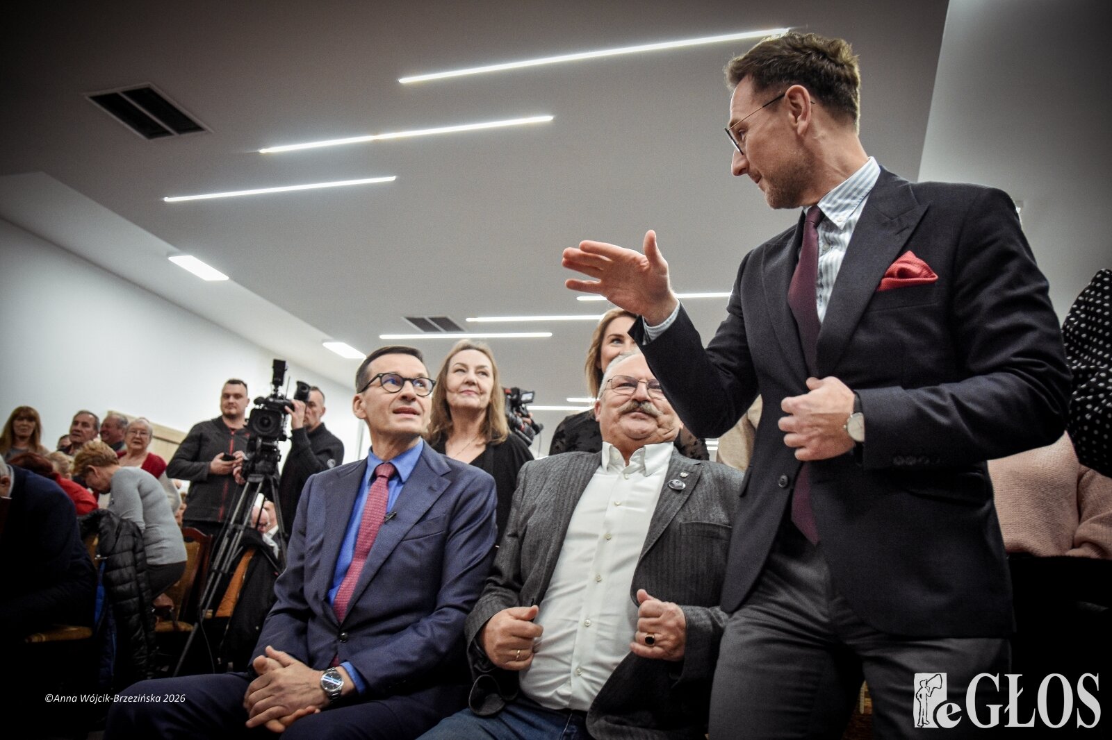  Spotkanie z Mateuszem Morawieckim w Głuchowie 