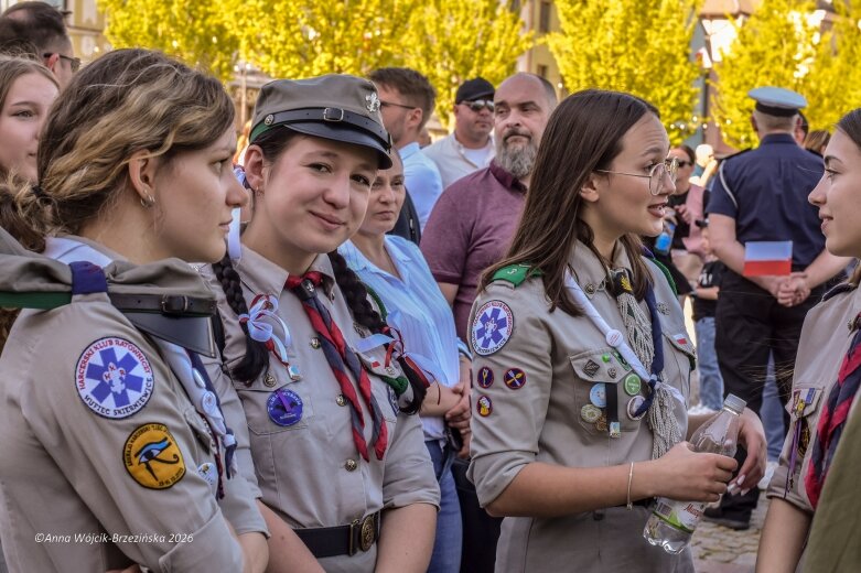  Dzień Flagi Rzeczypospolitej Polskiej w Skierniewicach 