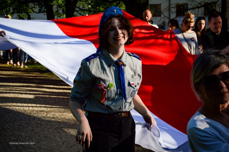  Dzień Flagi Rzeczypospolitej Polskiej w Skierniewicach 