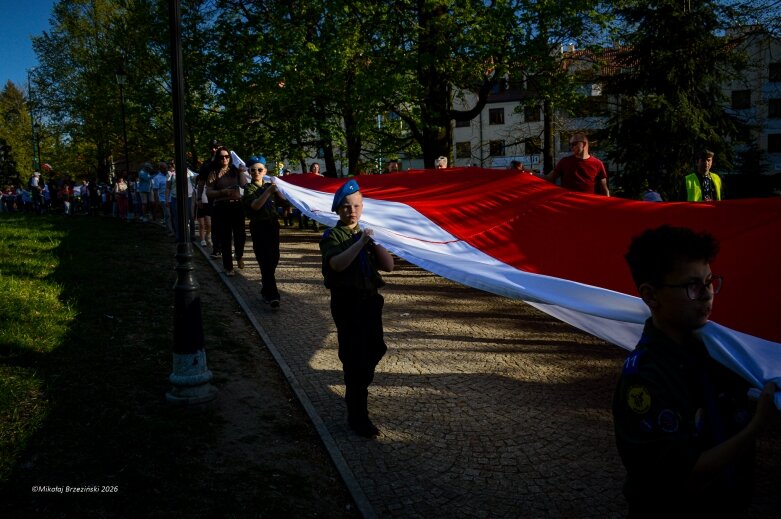  Dzień Flagi Rzeczypospolitej Polskiej w Skierniewicach 