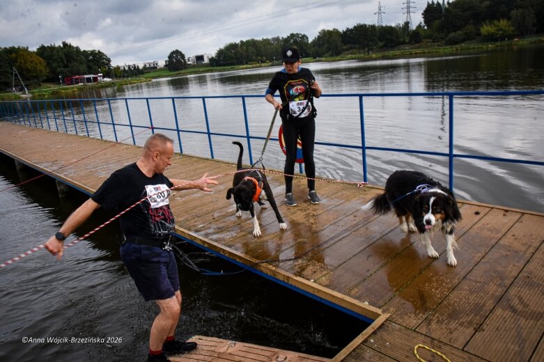  K9B nad Zalewem Zadębie. Człowiek i pies na jednej trasie 