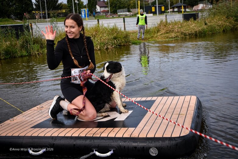  K9B nad Zalewem Zadębie. Człowiek i pies na jednej trasie 