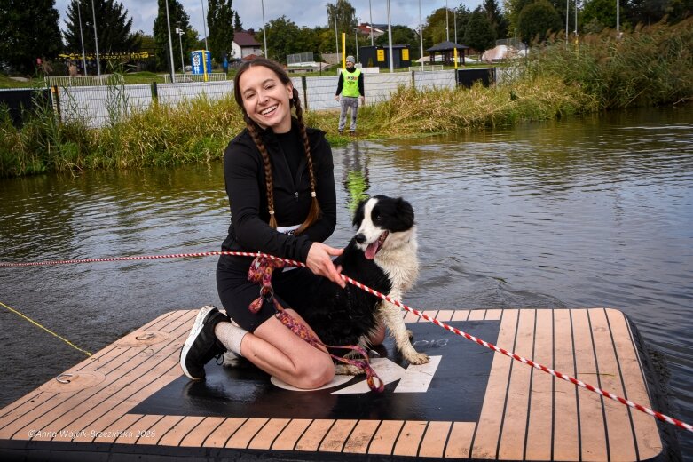  K9B nad Zalewem Zadębie. Człowiek i pies na jednej trasie 