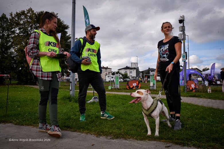  K9B nad Zalewem Zadębie. Człowiek i pies na jednej trasie 