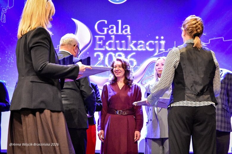  Gala Edukacji 2026 w Skierniewicach. Nagrody dla nauczycieli 