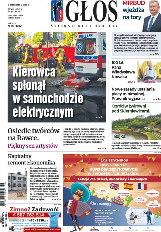 Głos Skierniewic i Okolicy 05.09.2024 r. 5 września 2024