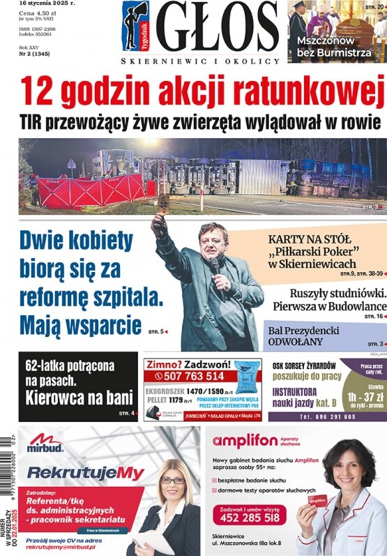 Głos Skierniewic i Okolicy 16.01.2025 r. 16 stycznia 2025