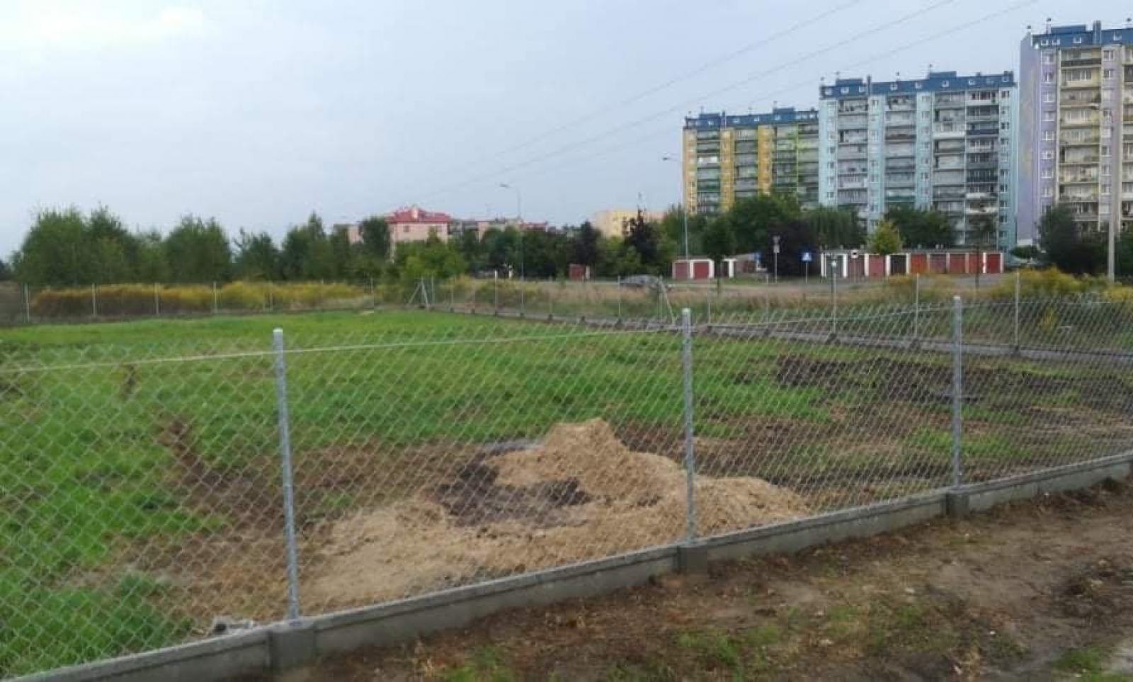 Ogłoszenie Miejsce na PŁOCIE na Twoją Reklamę Skierniewice Widok
