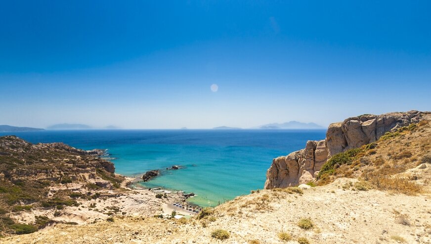 Grecja Wyspa Kos Plaża Paradise Beach