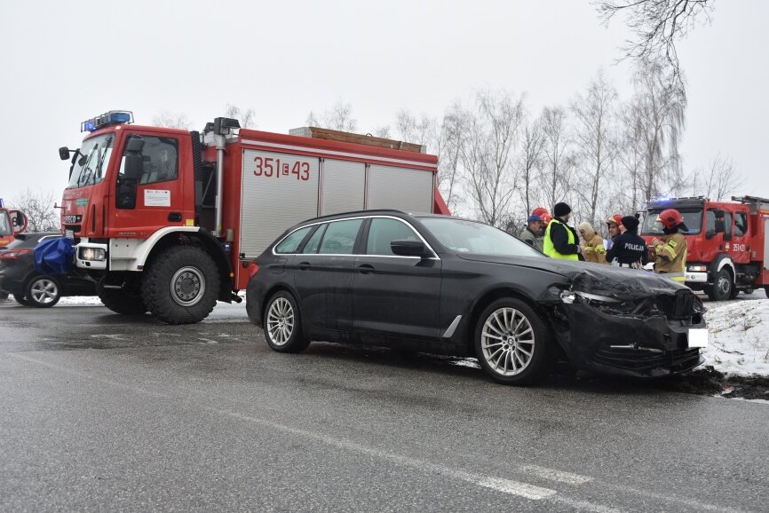 Kierująca autem BMW nie ustąpiła pierwszeństwa